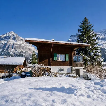 Cozy Traditional Chalet, Stunning Mountain Views * 格林德瓦